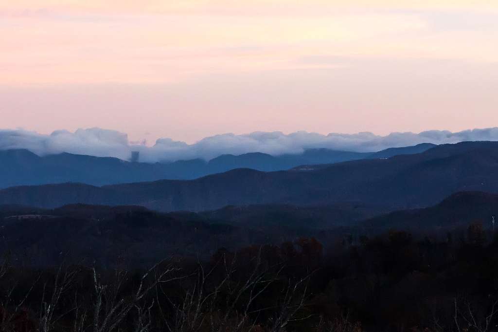 Sunset in the Smokies