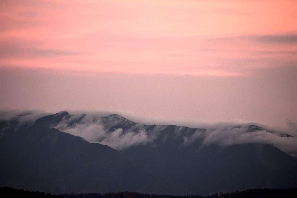 Sunset in the Smokies