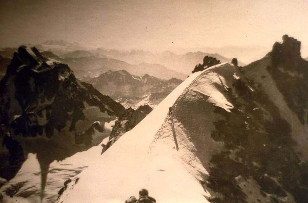 Tacul-Maudit-Mount Blanc-Gôuter Integral Traverse 1970