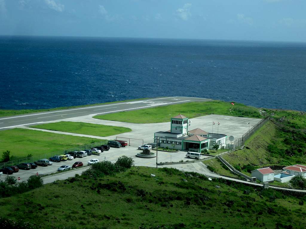 Saba Island Airport