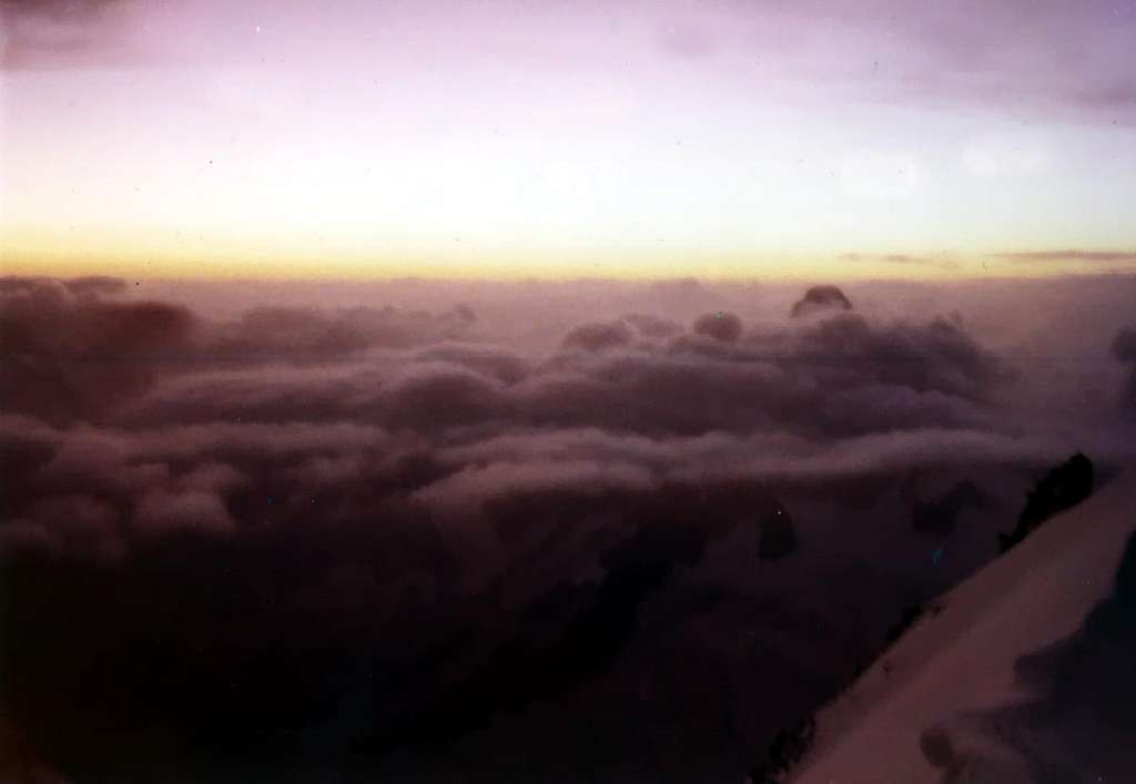 From Jorasses Hard Storm to Mount Blanc de Tacul 1973