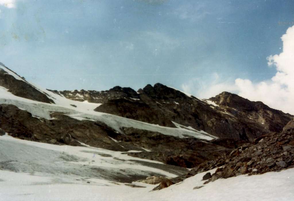 Southern RANGES To Testa of Rutor East Face 1973