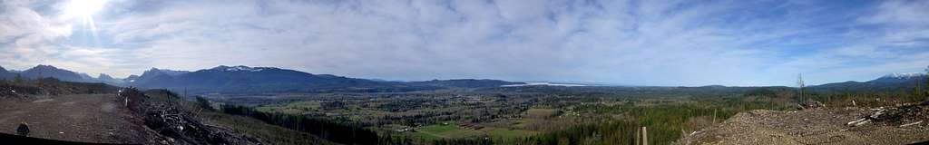 Pano from Highwire's west summit