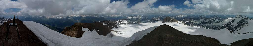 Gries Glacier from Blinnenhorn