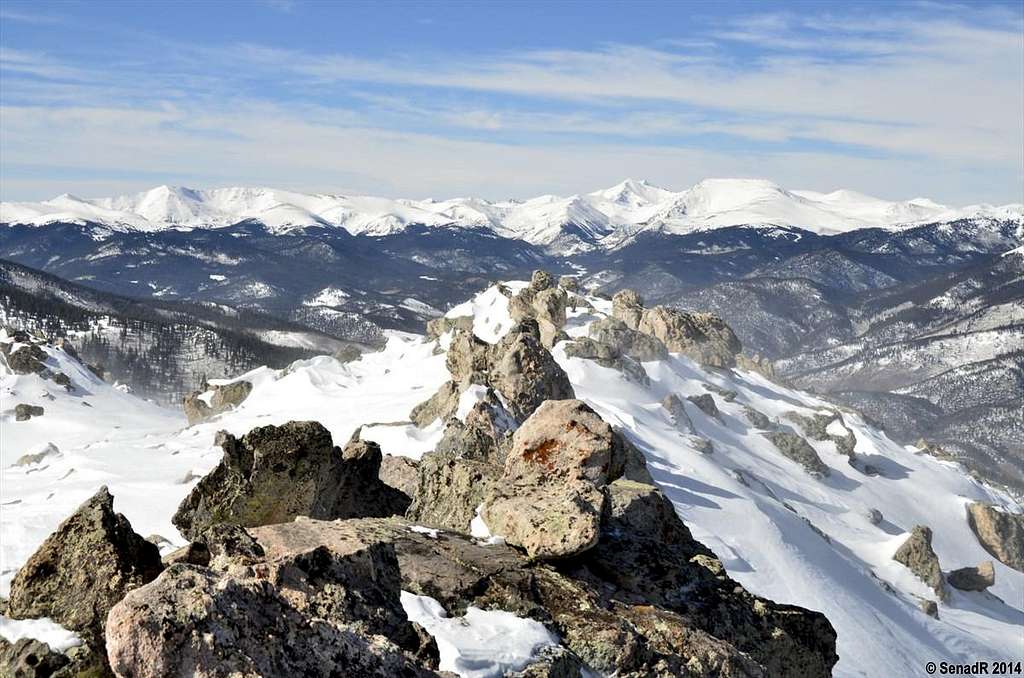 ''Plate Peak'' summit