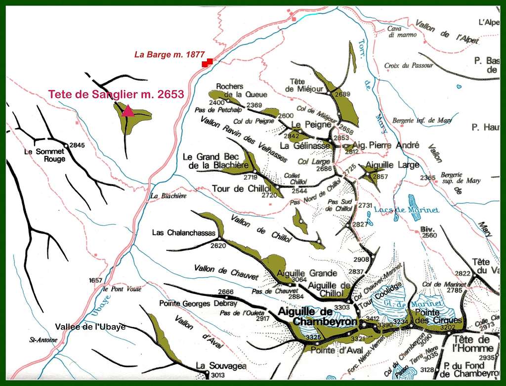 Tête du Sanglier map