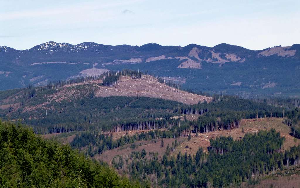 Kinsey Hill from Frailey Mountain