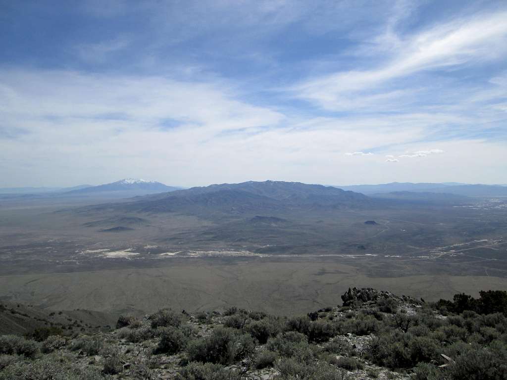 The Eugene Mountain range