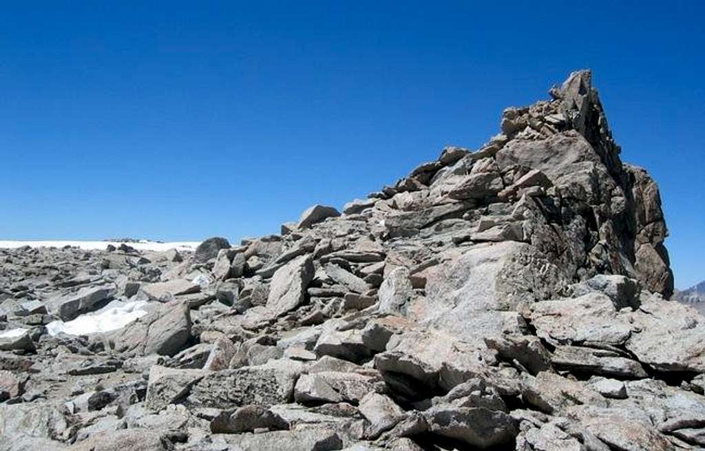 Summit plateau on July 12,...