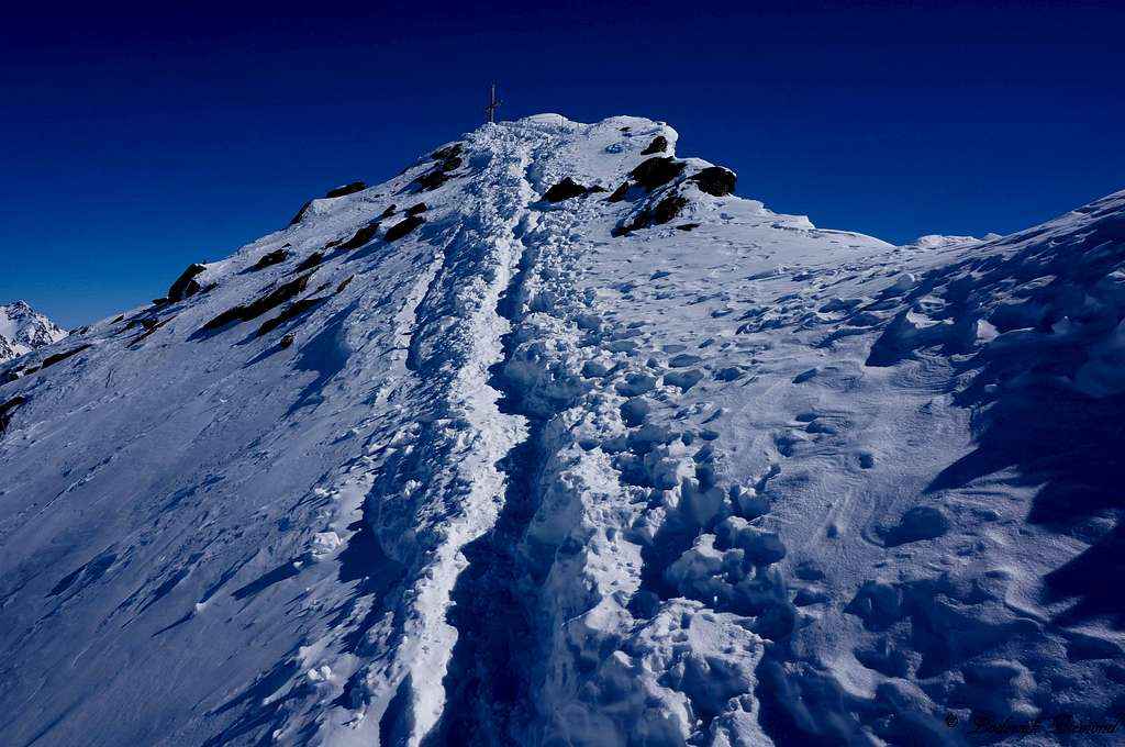 Almost at the summit of Wurmkogel