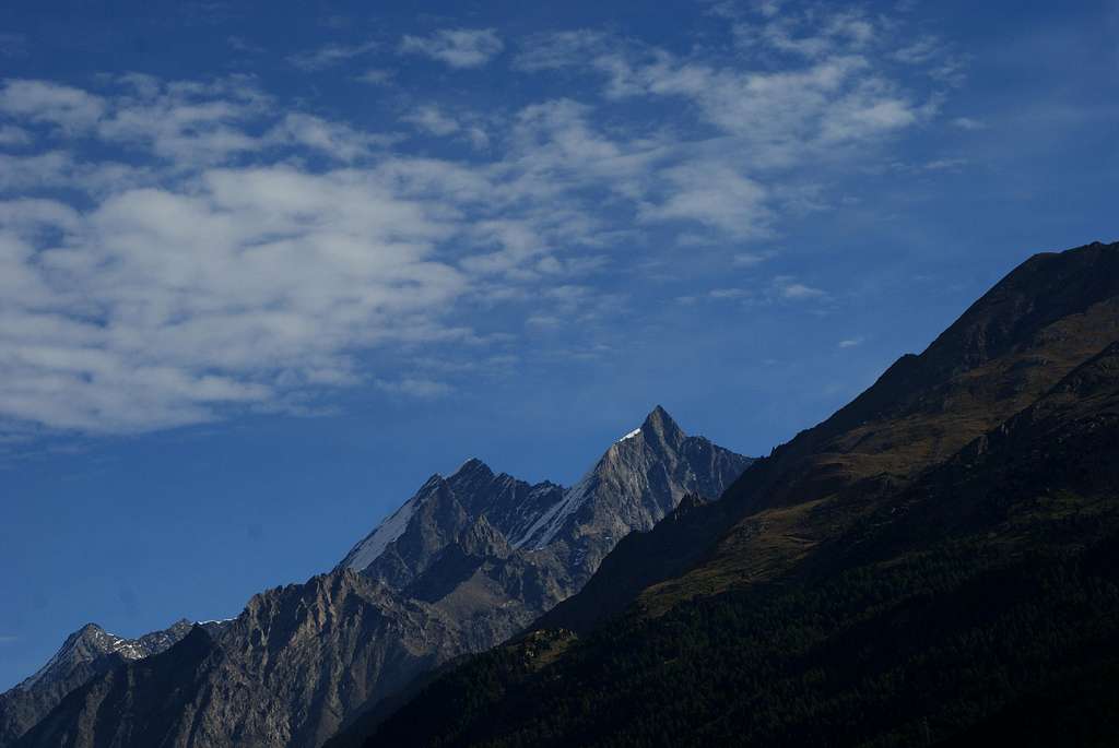 Taschhorn from Zermatt