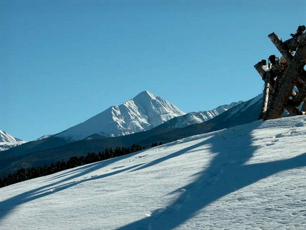 Winter afternoon view of Horn...