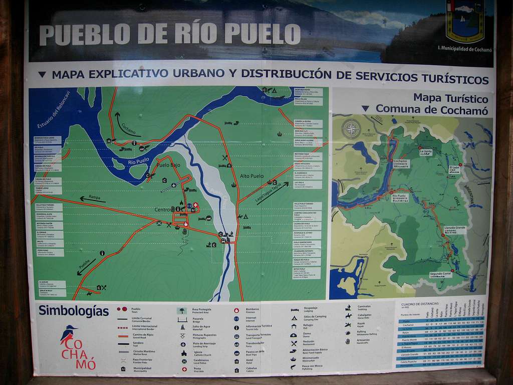 Rio Puelo Map
