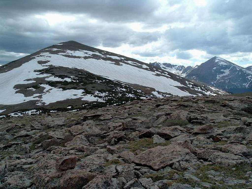 View to the west of St. Vrain...