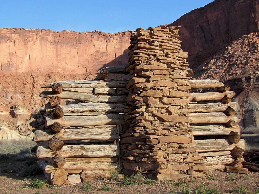 Remains of Log Cabin