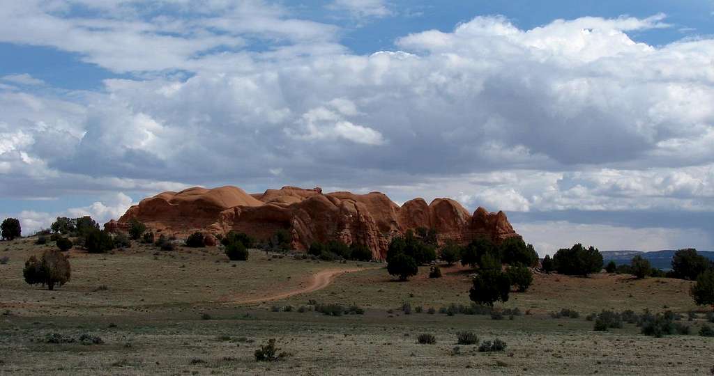 Redrock in the Big Dry Valley