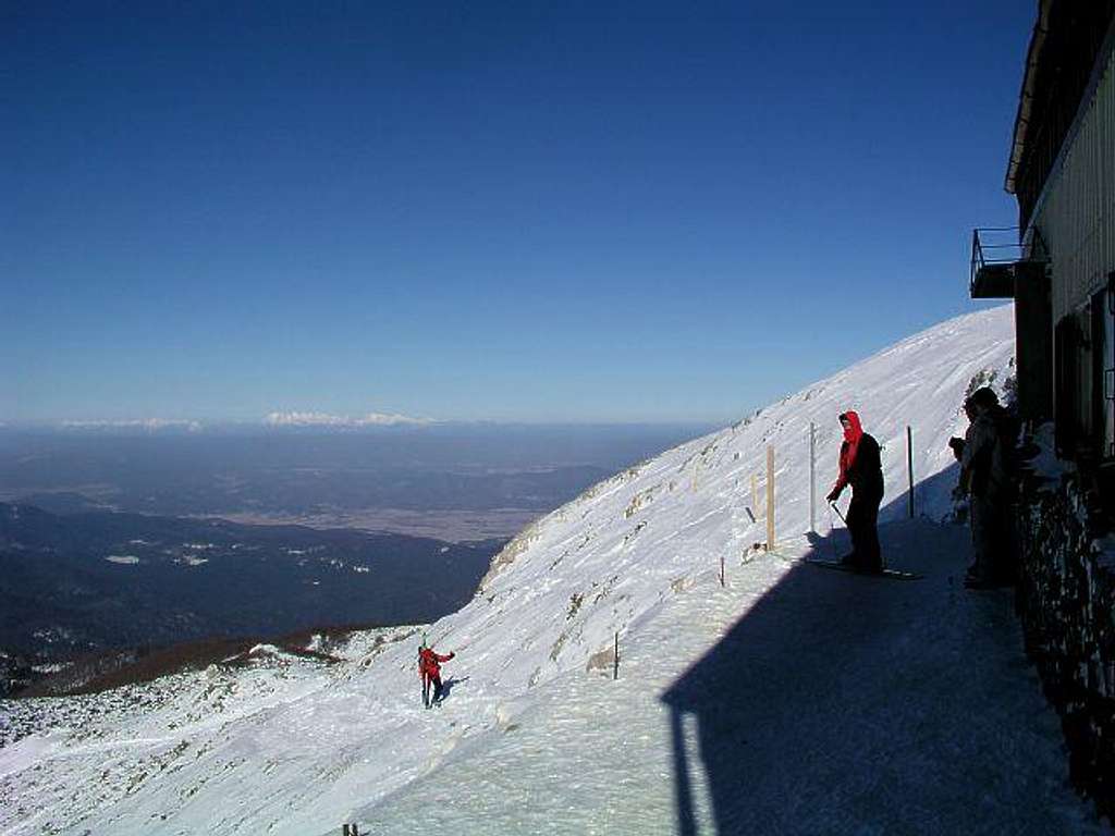Sneznik summit view. In a...