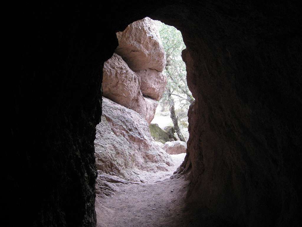 Looking Out From Cave