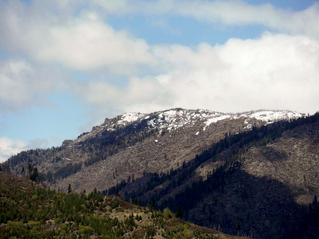 The eastern side of Icicle RIdge