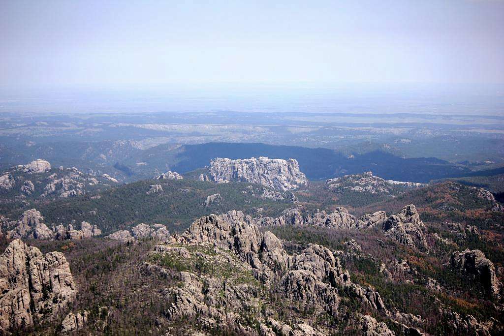 Rear of Mount Rushmore