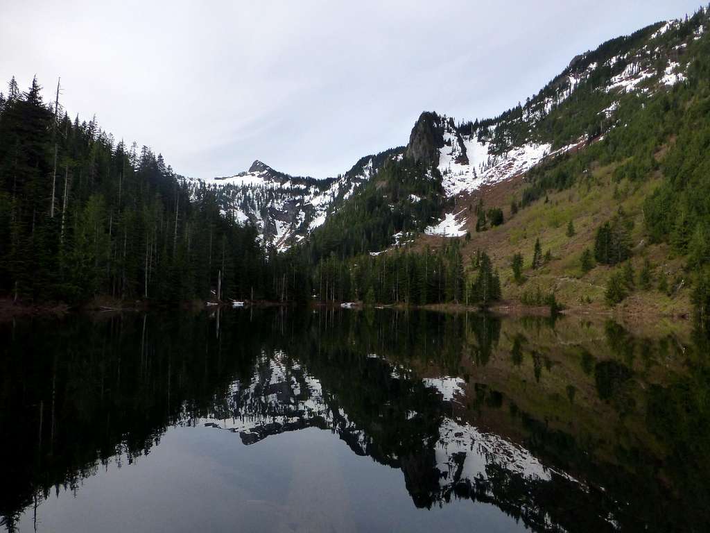 Little Greider Lake and Static Peak