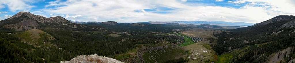 Mammoth Rock Summit Panorama