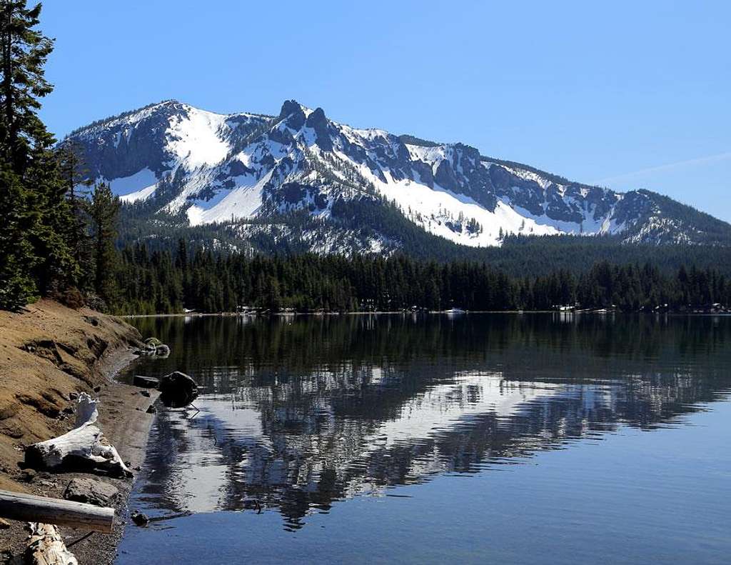 From Paulina Lake