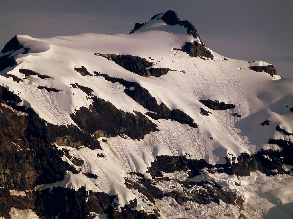 Kyes Peak (telephoto) from Excelsior Mountain