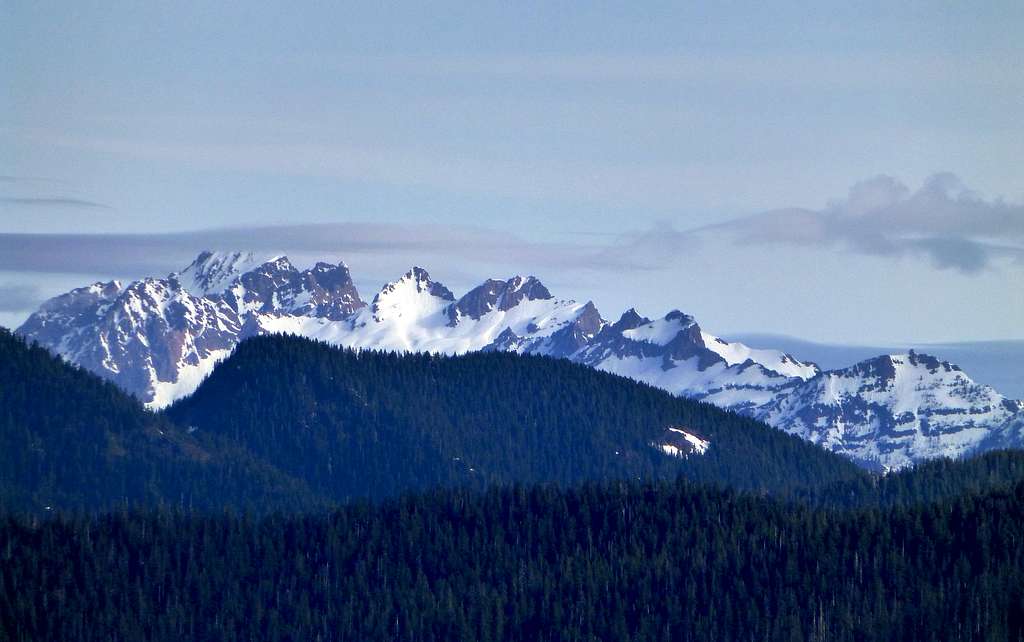 Twin Sisters from McGillicuddys Peak