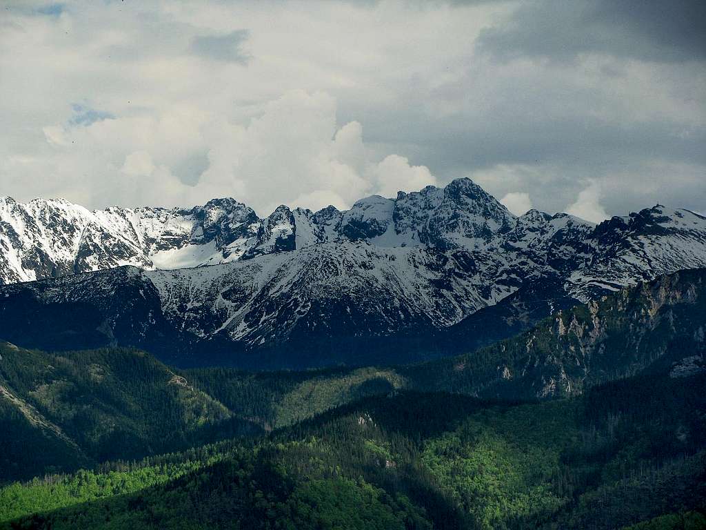 Polish Tatras - snow in may