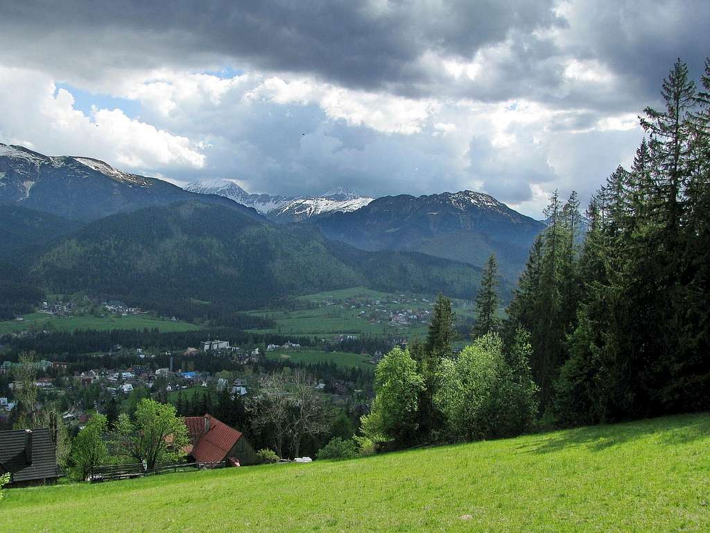 Western Tatras from Butorowy Wierch