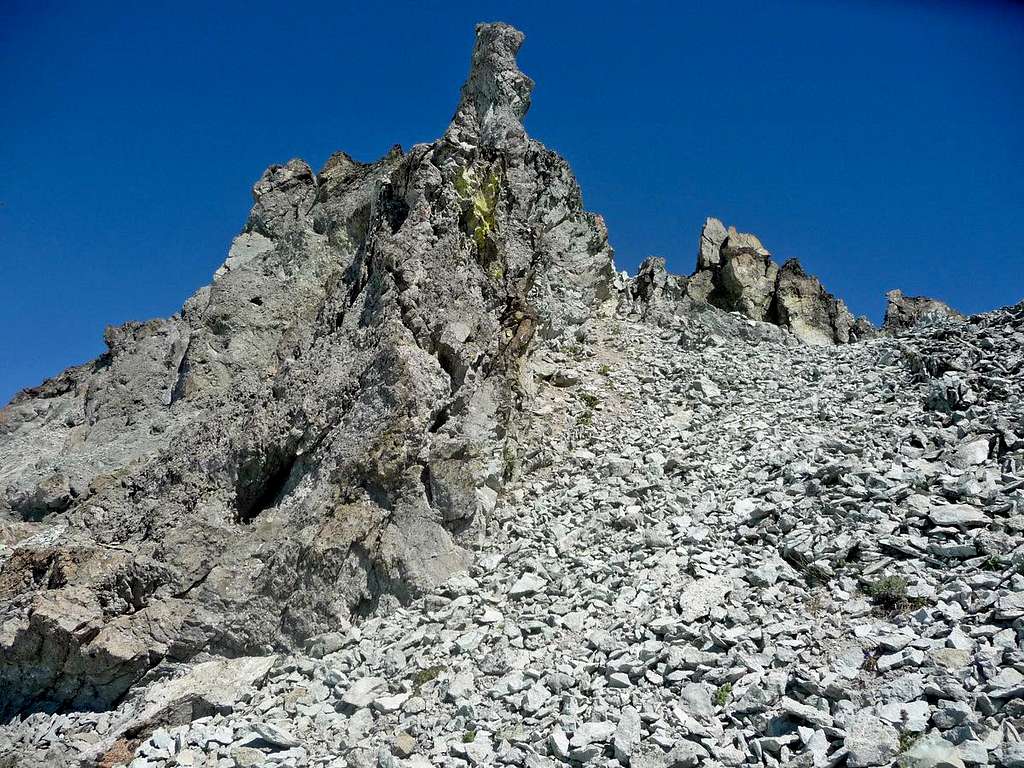 Gendarmes Next to the Path