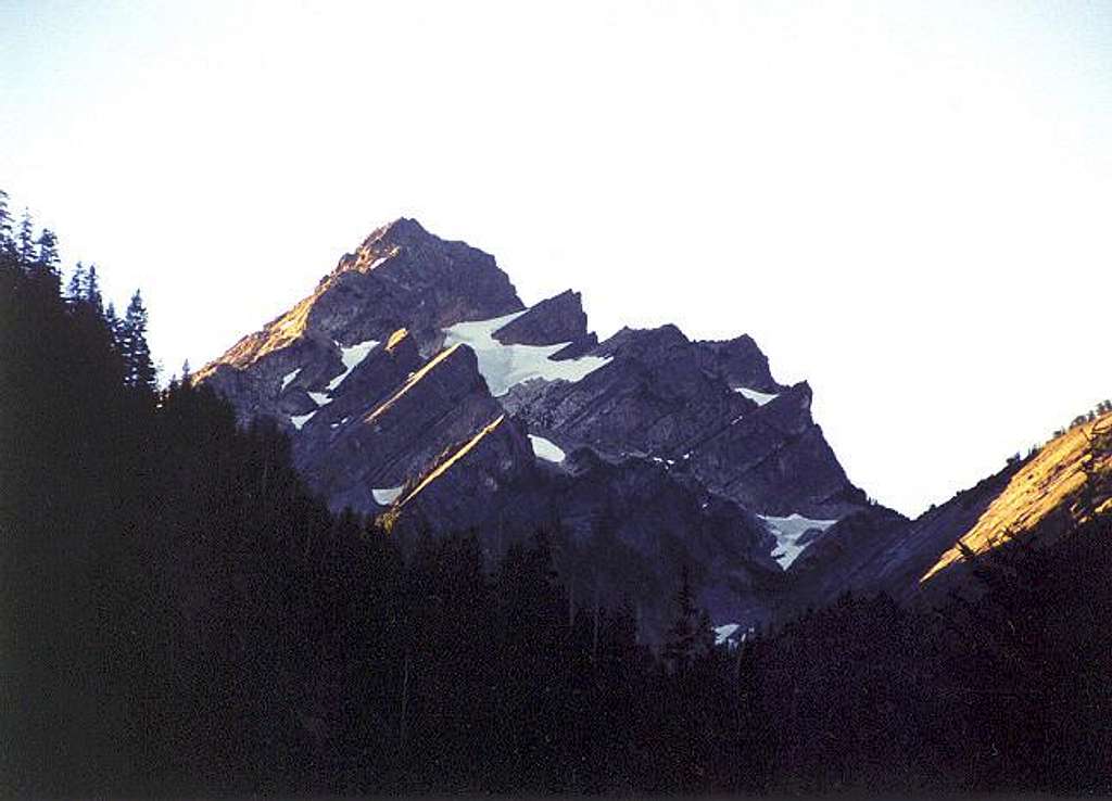 Del Campo Peak as seen from...