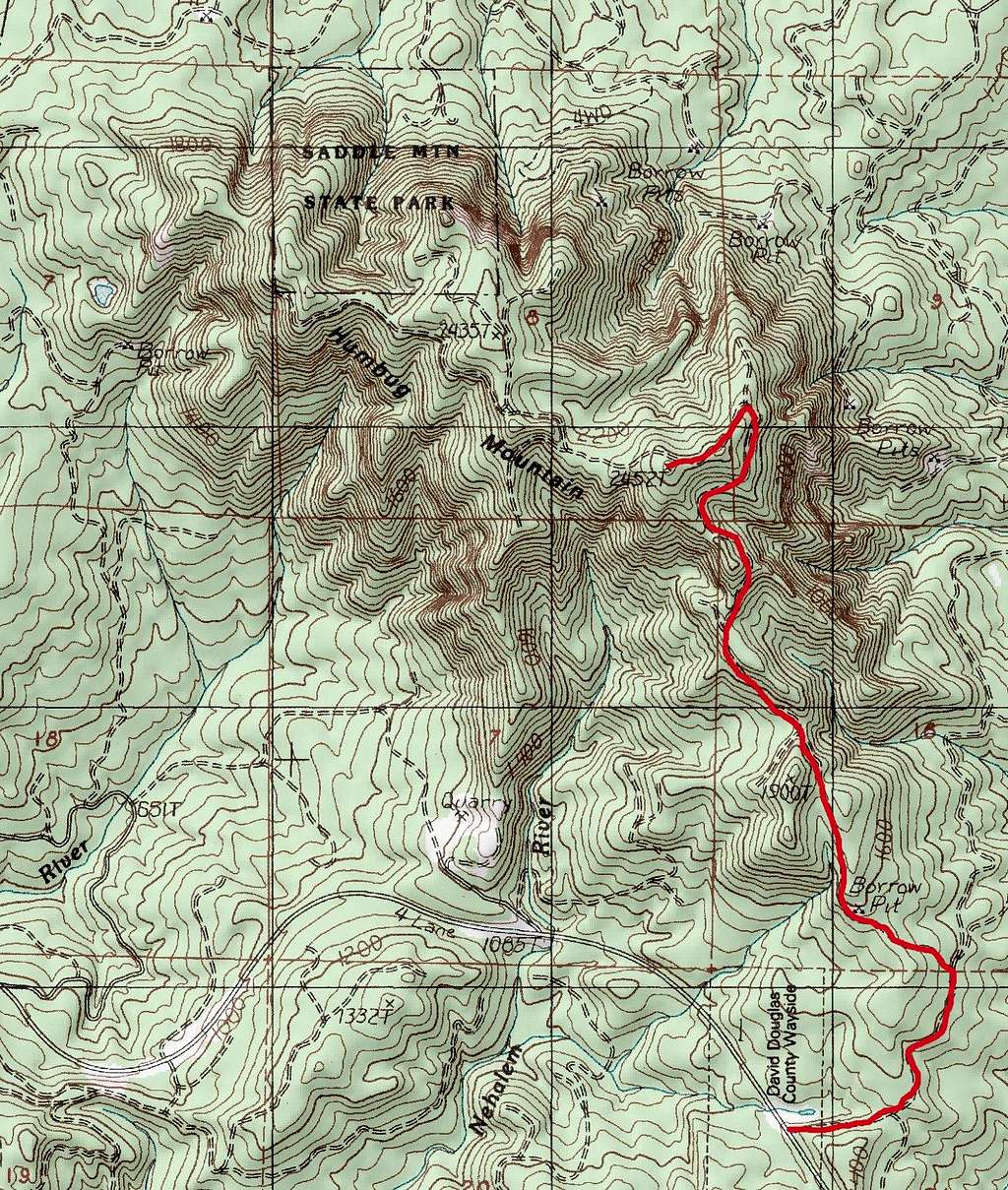 Map of the Route