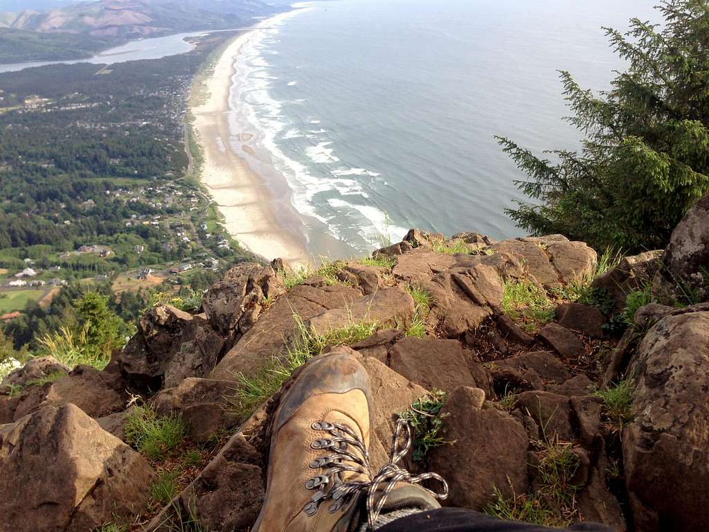 Boots Up and enjoying the view