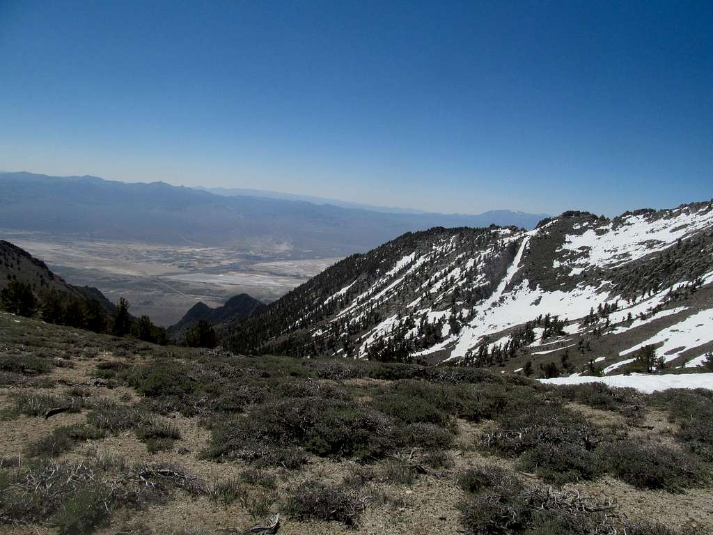 down into Big Smoky Valley