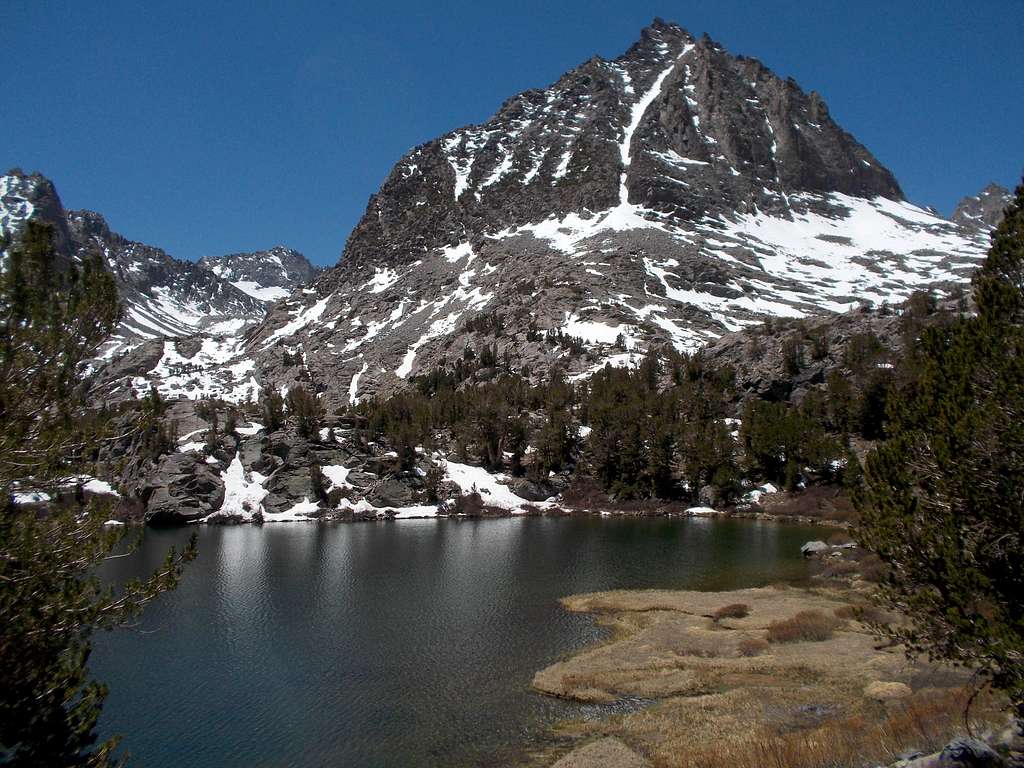 Two Eagle Peak and Sixth Lake