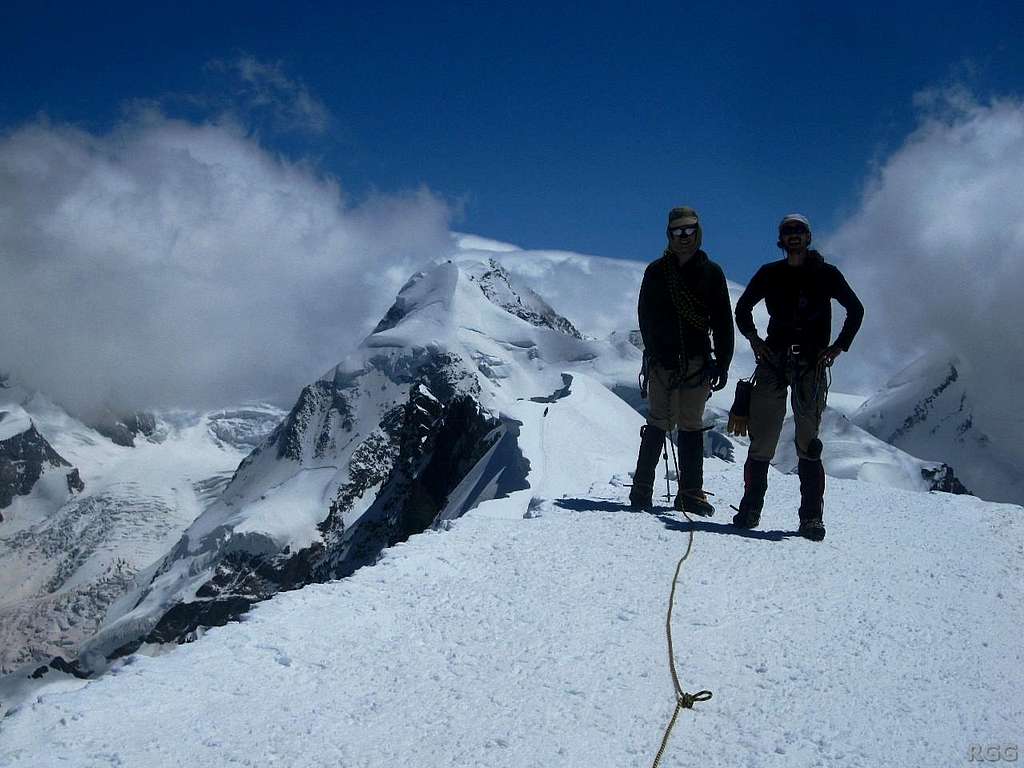 On top of Breithorn