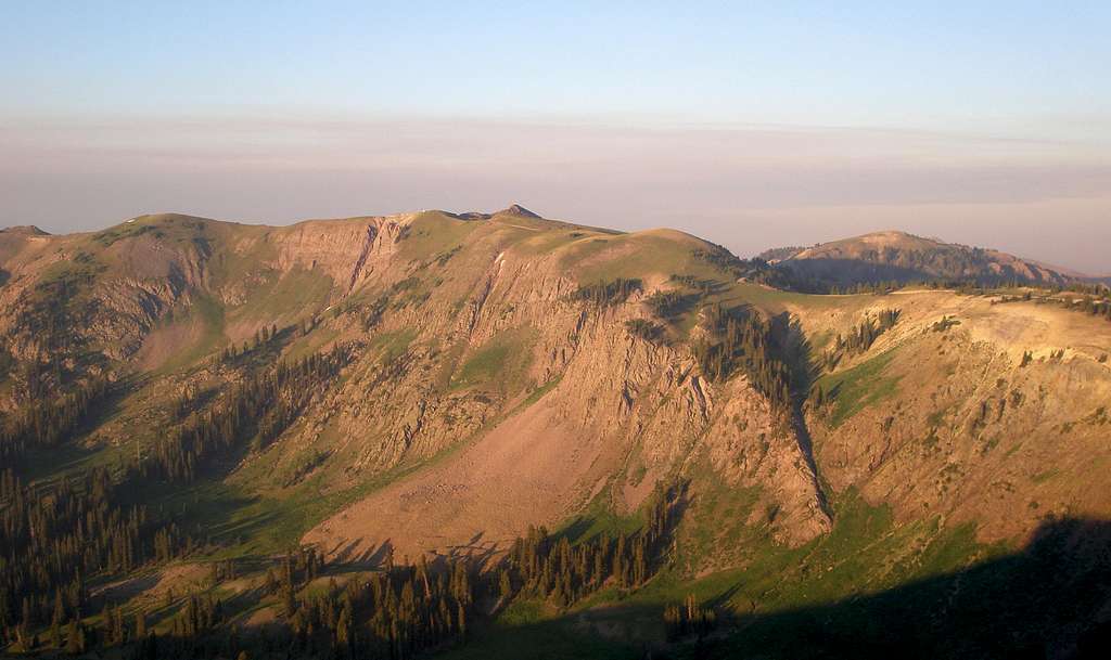 North ridge of Delano Peak