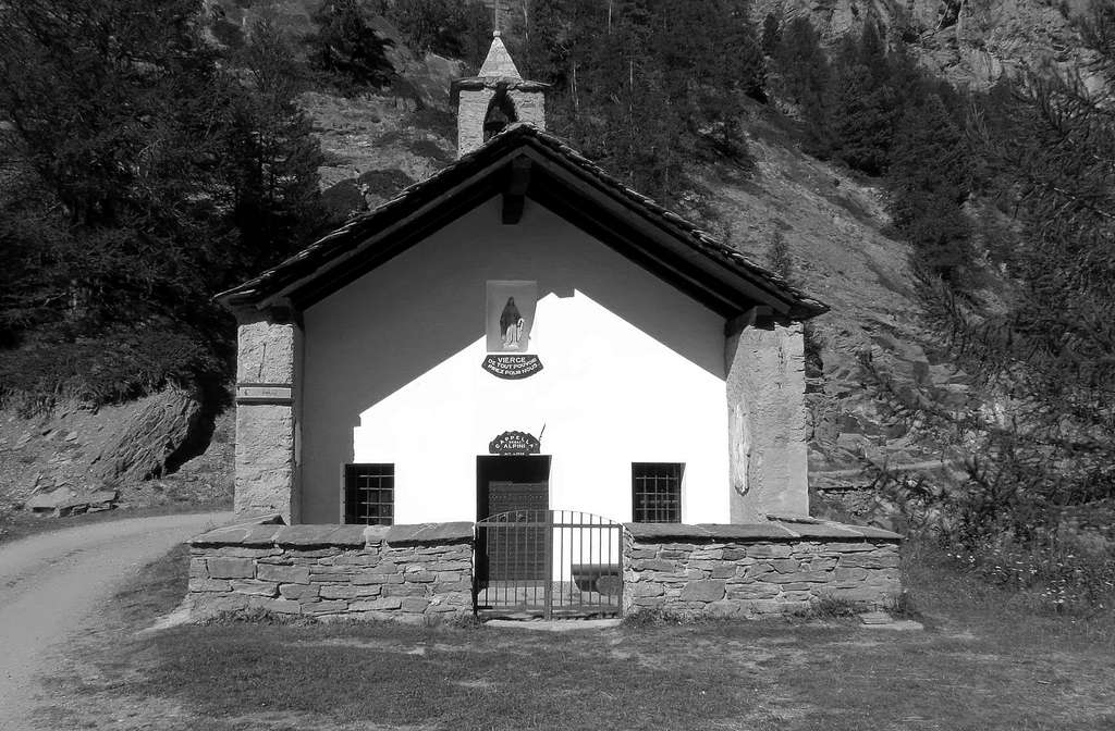 Nearly Six and Half Various Authors (By Antonio) Crest or Cret Chapel above Lillaz in Cogne Valley