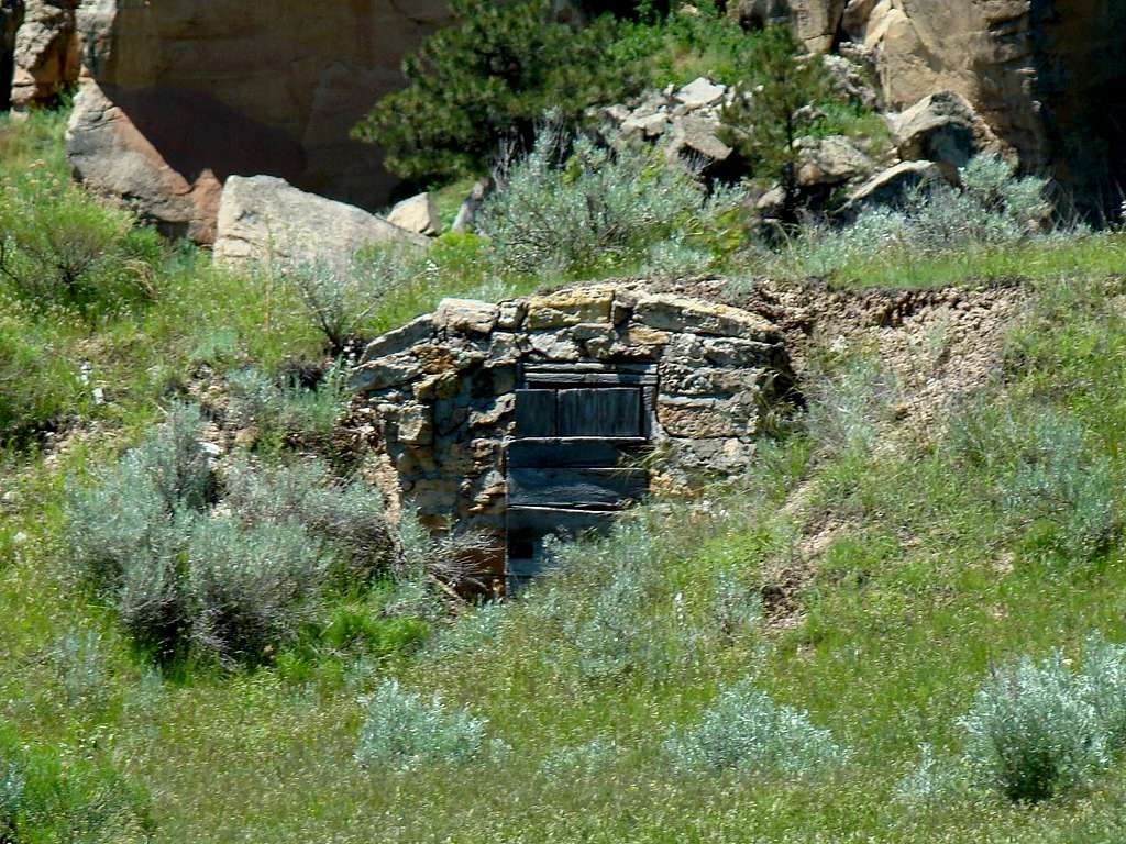 Old Cellar in Red Canyon
