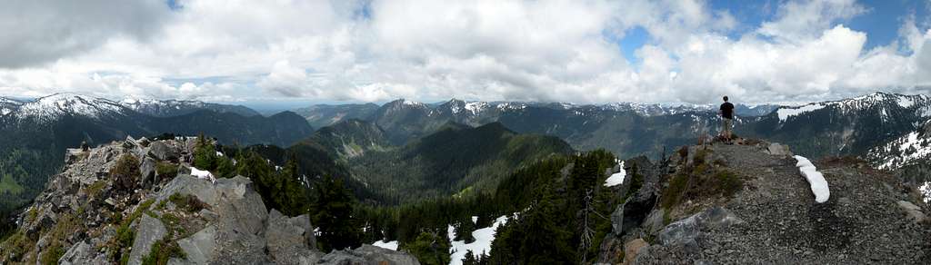 Summit Panoramic Looking West