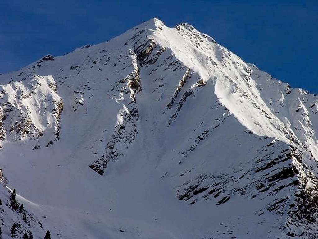 La punta del Rossin (2947 m.)