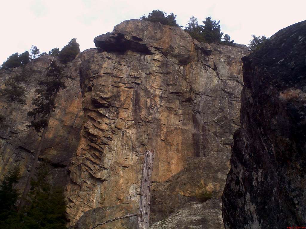 Nice cliff walls