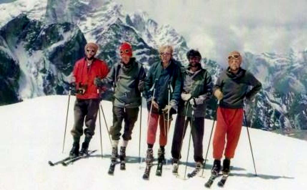 1960-61 Silver hut ski team
