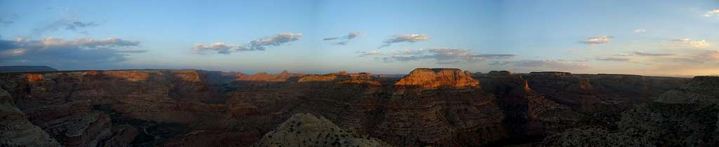 Evening on the Little Grand Canyon