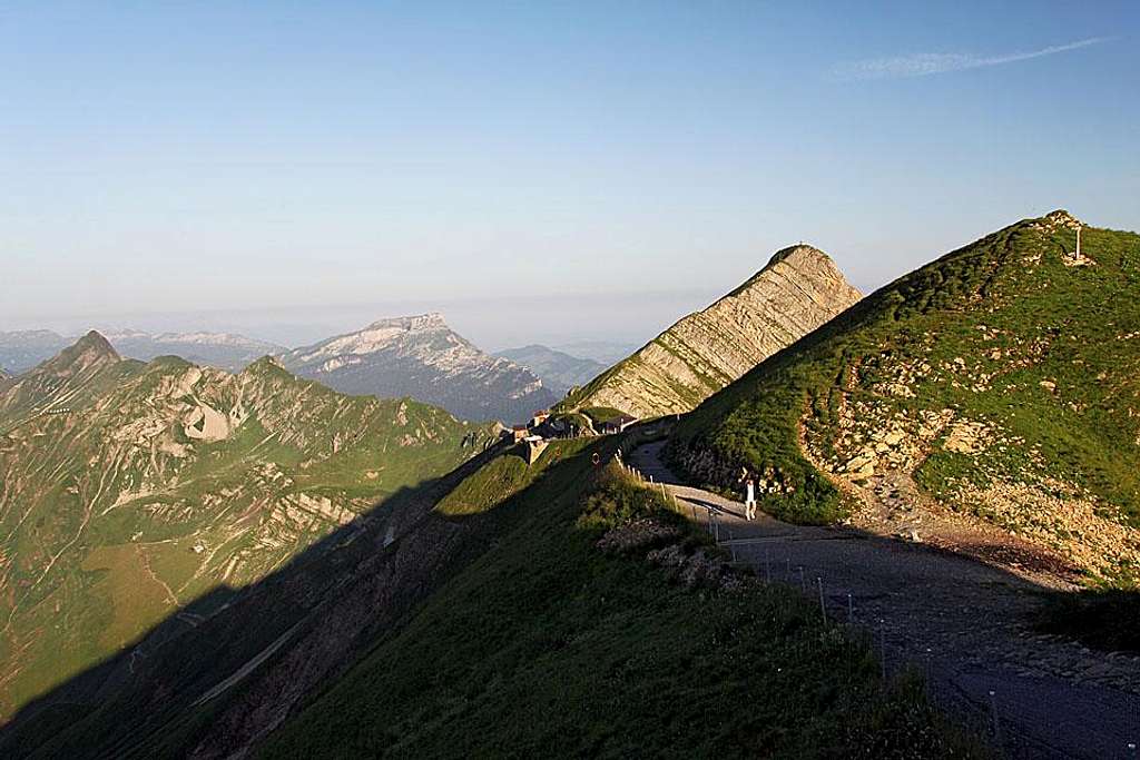 Brienzer Rothorn summit ridge