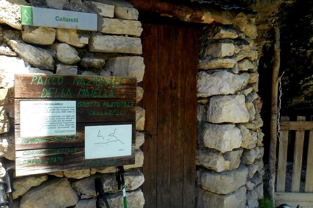 Grotta dei Callarelli (bivouac)