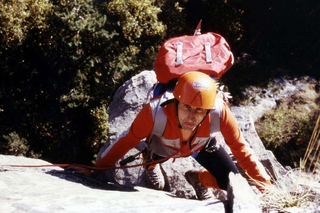 Old Climbings ...Tired or rude? No tired and rude 1978