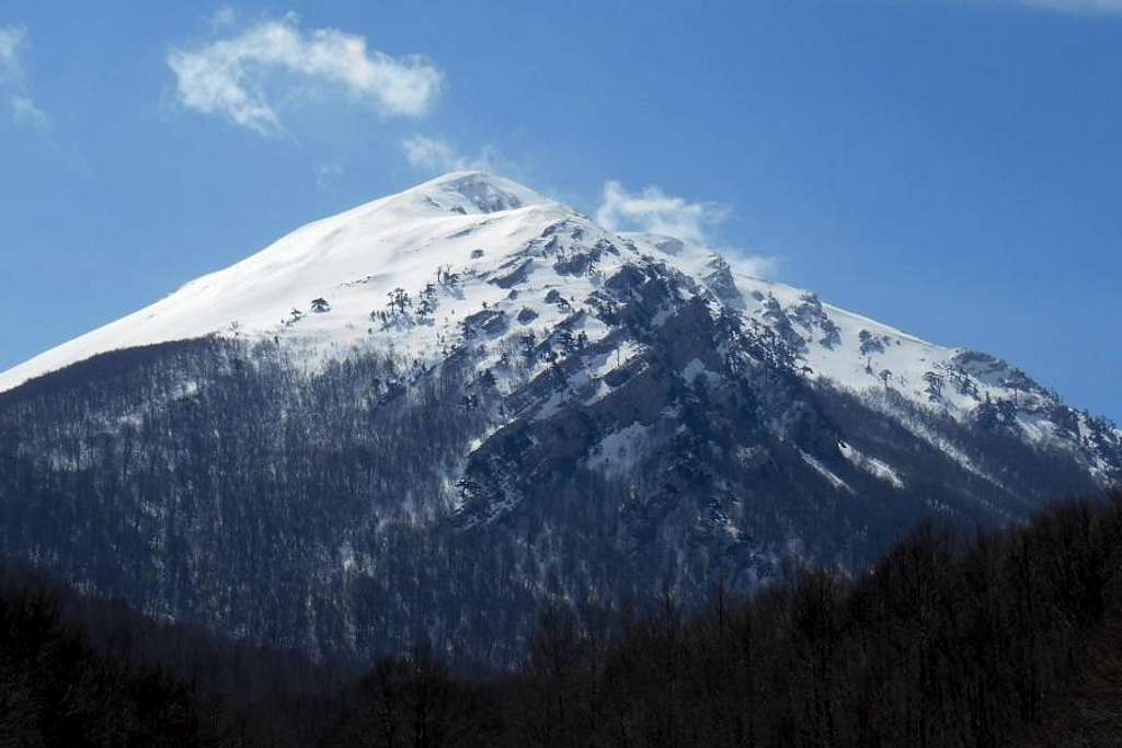 Mt. Pollino (from Piano Vacquarro)